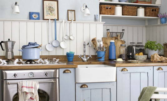 Interni di case in stile provenzale