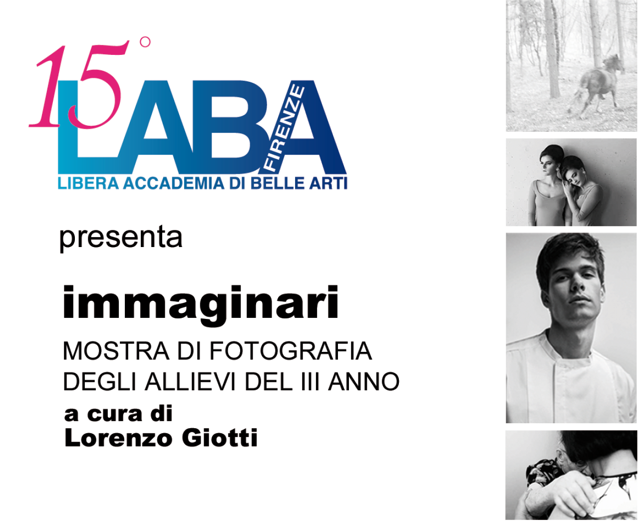 Immaginari: mostra di fotografia degli allievi del terzo anno