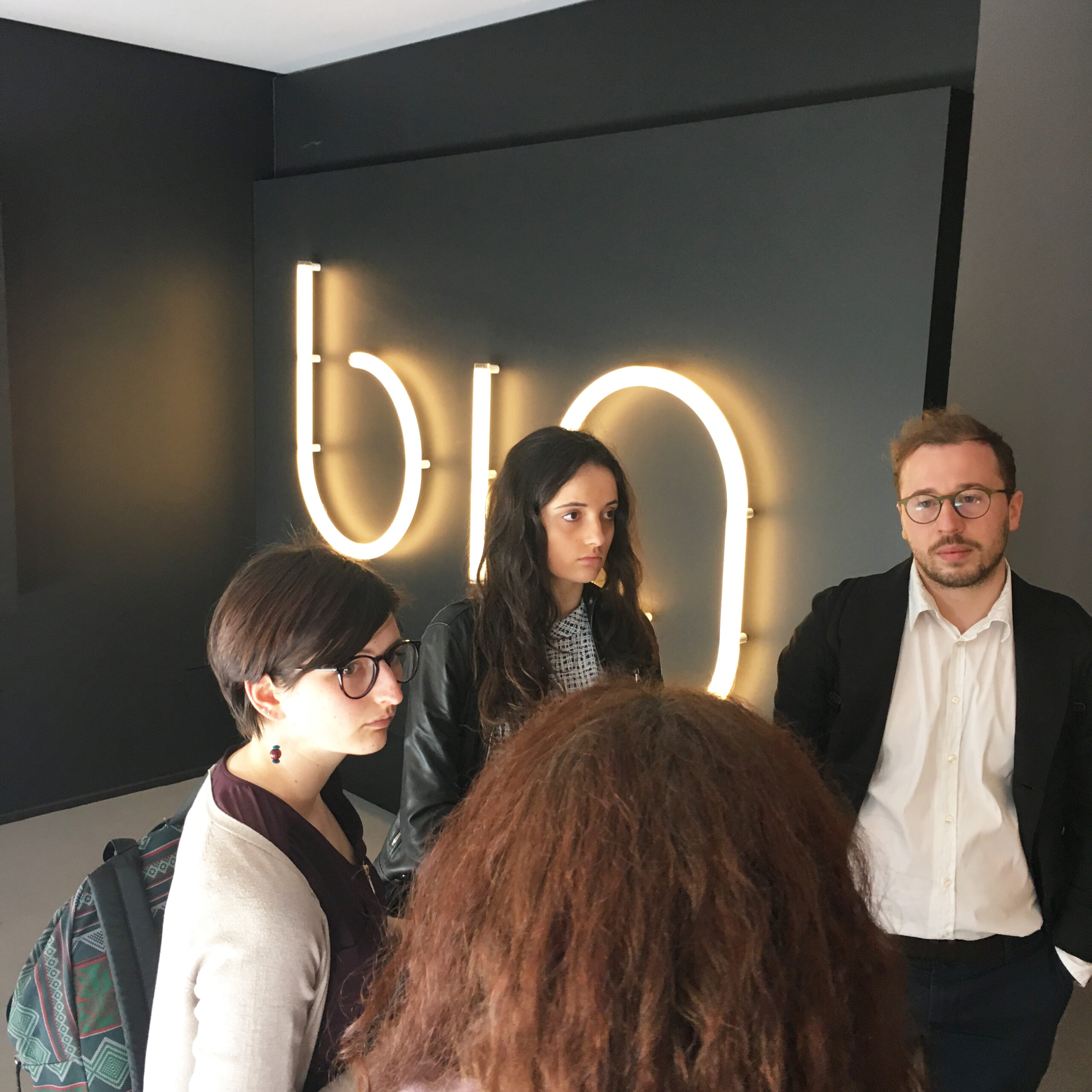 Visita allo show-room Artemide degli allievi impegnati al progetto