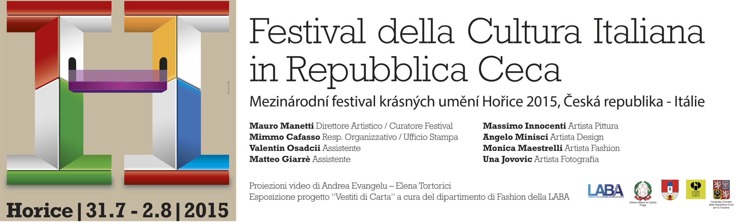 Festival della cultura Italiana in Repubblica Ceca