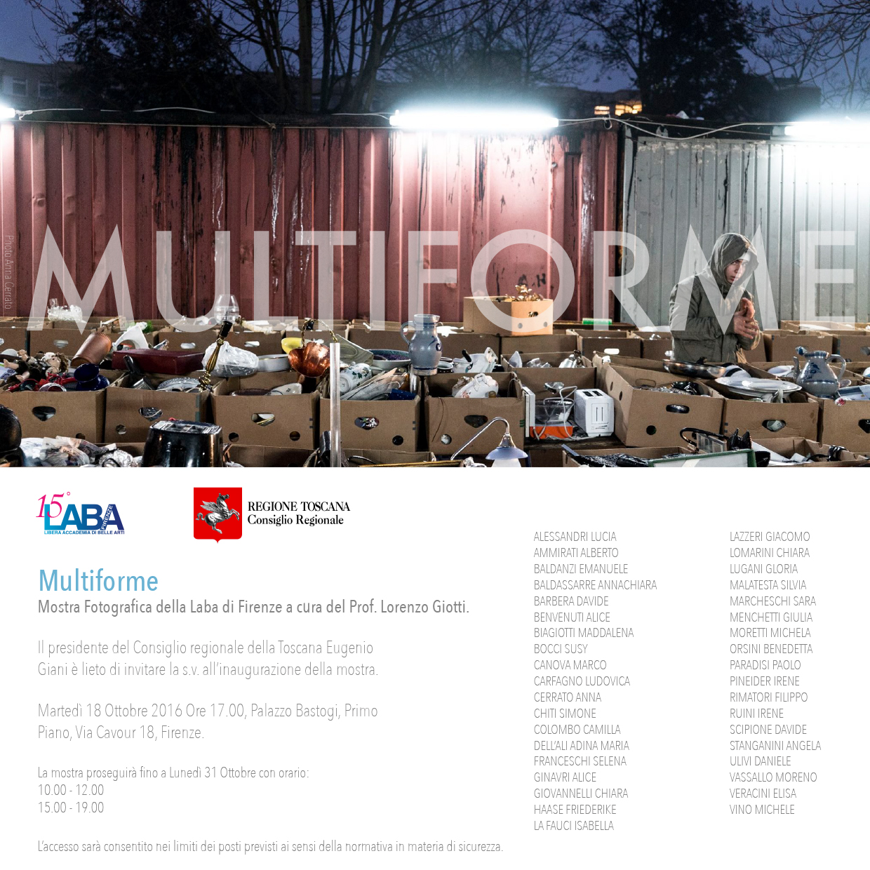 Inaugurazione Mostra Multiforme