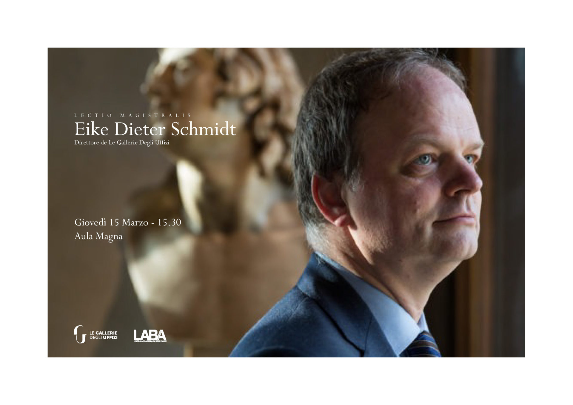 Lectio Magistralis del direttore degli Uffizi Eike Schmidt