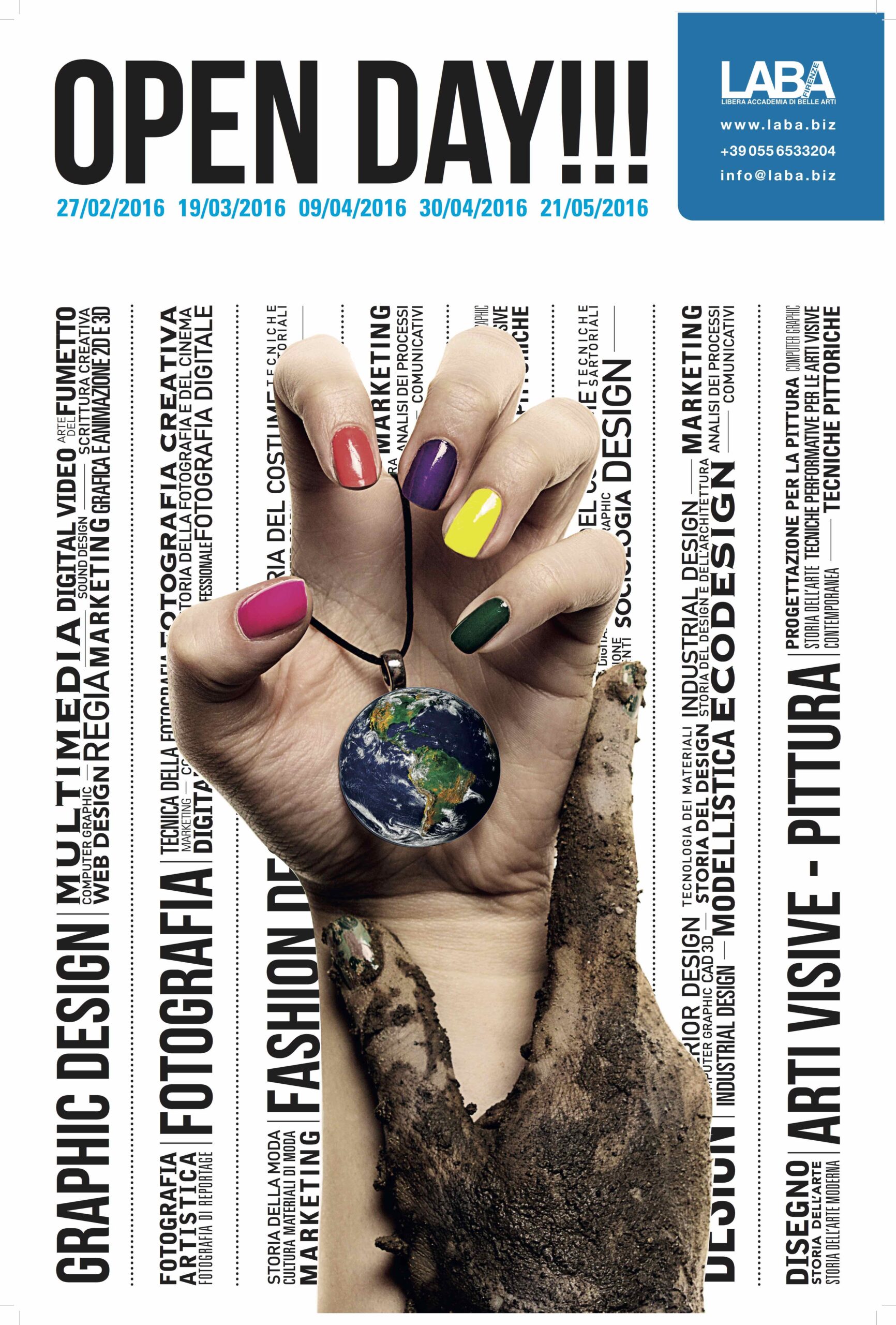 Prossimo Open Day alla LABA: 27 Febbraio 2016