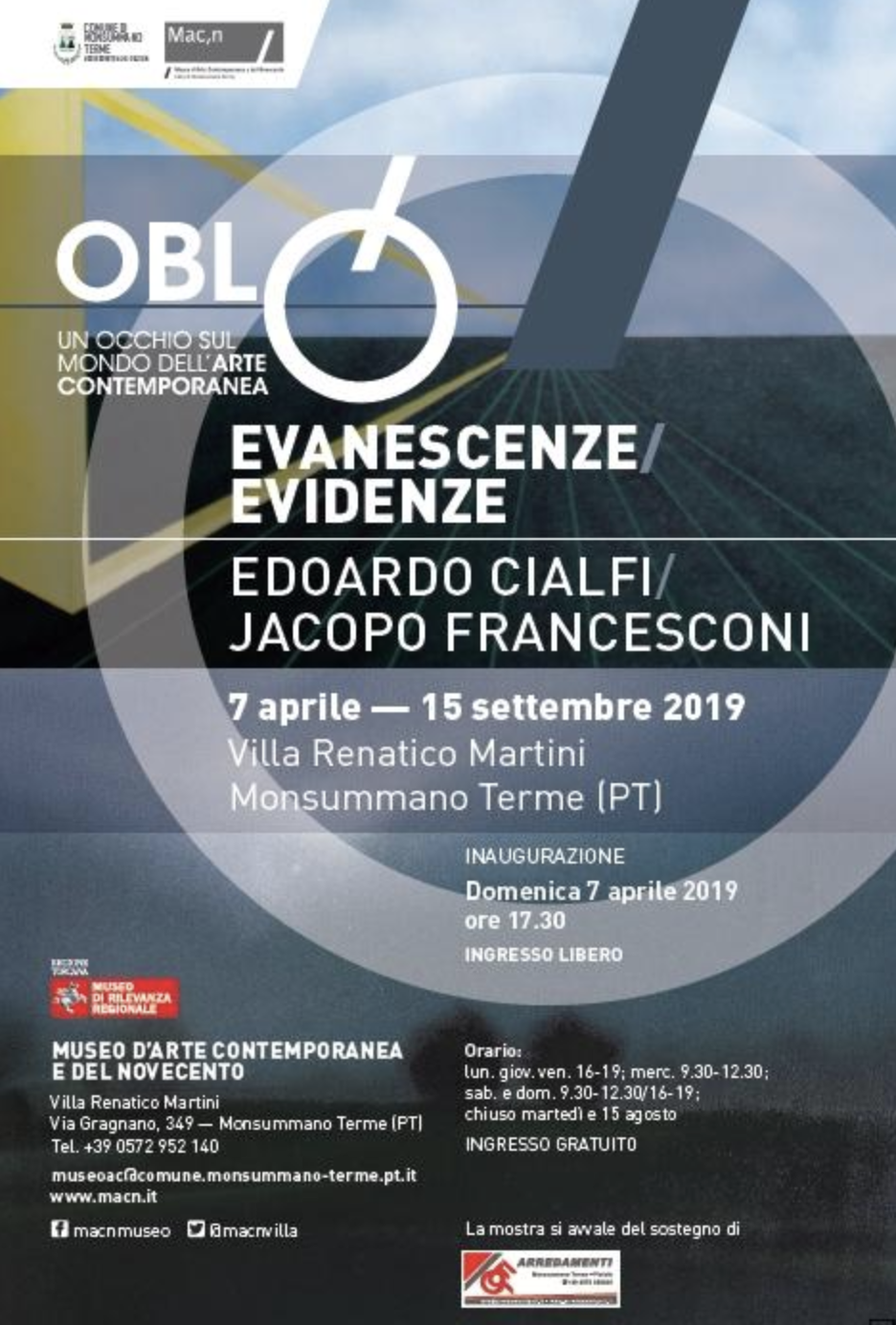 Evanescenze/Evidenze al Museo d’Arte Contemporanea e del Novecento